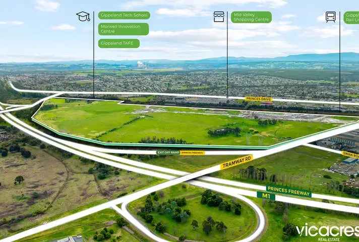 Industrial Land for Sale Morwell Gippsland 10000-140000 SQM