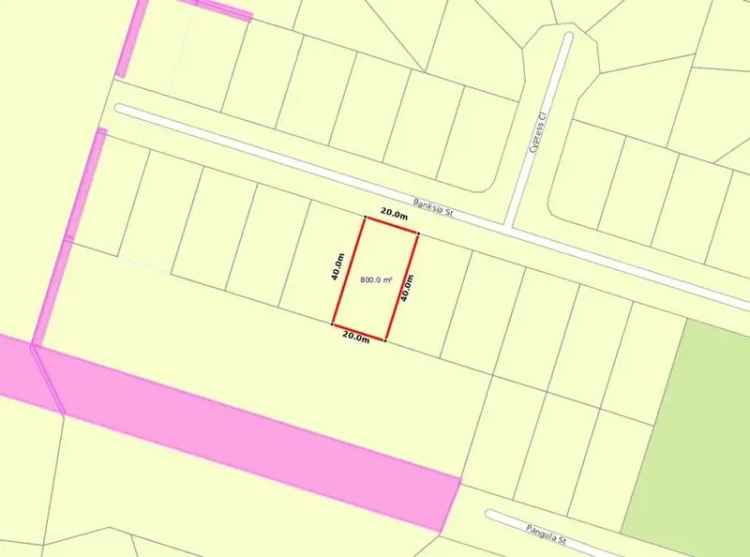 800 Square Metre Vacant Block Near Beach