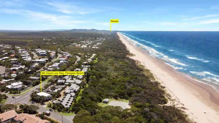 Outstanding opportunity in Peregian Beach: A block of apartments steps to the surf!