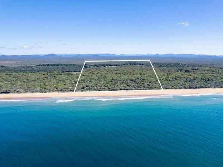 Buy Beachfront Property 249 Acres with Rainforest and Farmhouse