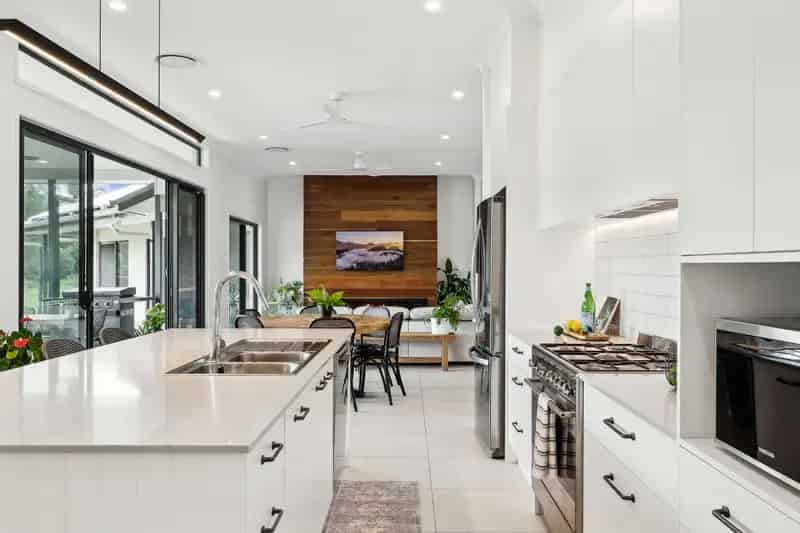 Buy modern home with mountain views in tranquil acreage lifestyle
